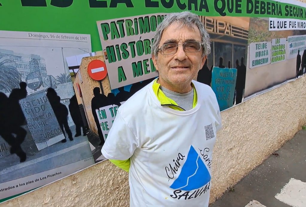 EL ECOLOGISTA HONORIO GALINDO ANUNCIA QUE DEJA DE COMPRAR PRENSA EN PAPEL PORQUE ESTÁ POLITIZADA POR EL CABILDO Y AFIRMA QUE DIFUNDIRÁ SUS INFORMACIONES EN REDES