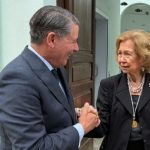 ÁNGEL GARCÍA PRESENTE EN LA ORGANIZACIÓN DEL ACTO DE LA INVESTIDURA DE LA REINA SOFÍA COMO DOCTORA HONORIS CAUSA POR LA ULPGC
