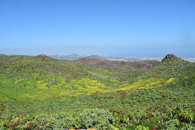 TURCÓN INSISTE EN LA NECESIDAD DE DECLARACIÓN DEL CAMPO DE VOLCANES DE ROSIANA COMO PAISAJE PROTEGIDO Y DEMANDA INTERVENCIONES EN LAS AMENAZAS AL LUGAR