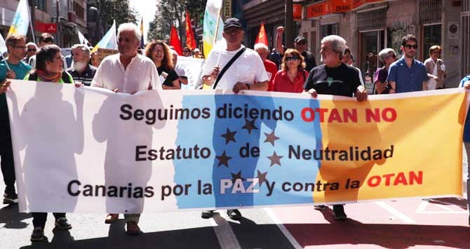 PLATAFORMA CANARIA POR LA PAZ, CONTRA LA OTAN Y POR LA NEUTRALIDAD
